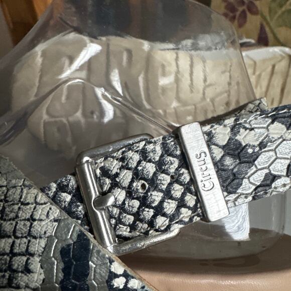 Sam Alderman snakeskin sandals size 6 - Picture 9 of 13